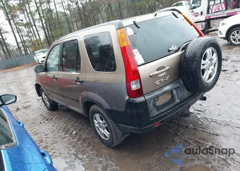 2003 Honda Cr-V Ex из США, поврежденный, VIN SHSRD78873U118334